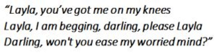 Eric Clapton’s “Layla” Lyrics Meaning
