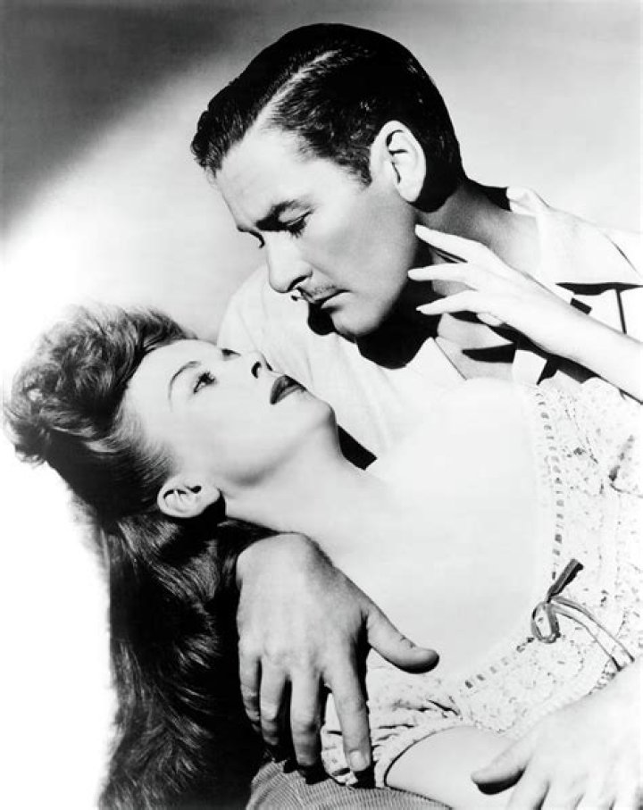 Errol Flynn and Ida Lupino
