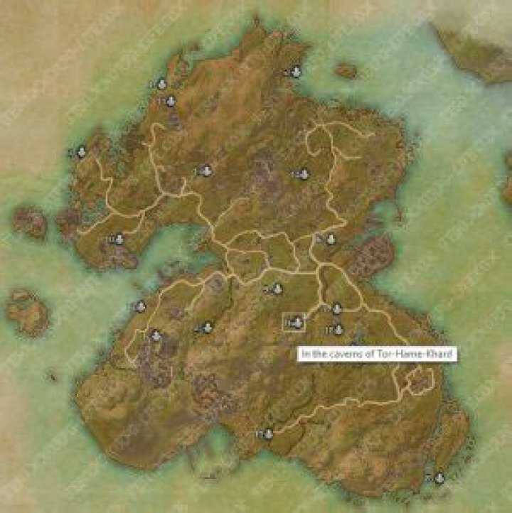 ESO Summerset Skyshard Locations Map Added to TESO Life