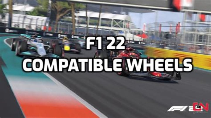 F1 22 Compatible Wheels for PC, Xbox, PS5 & PS4