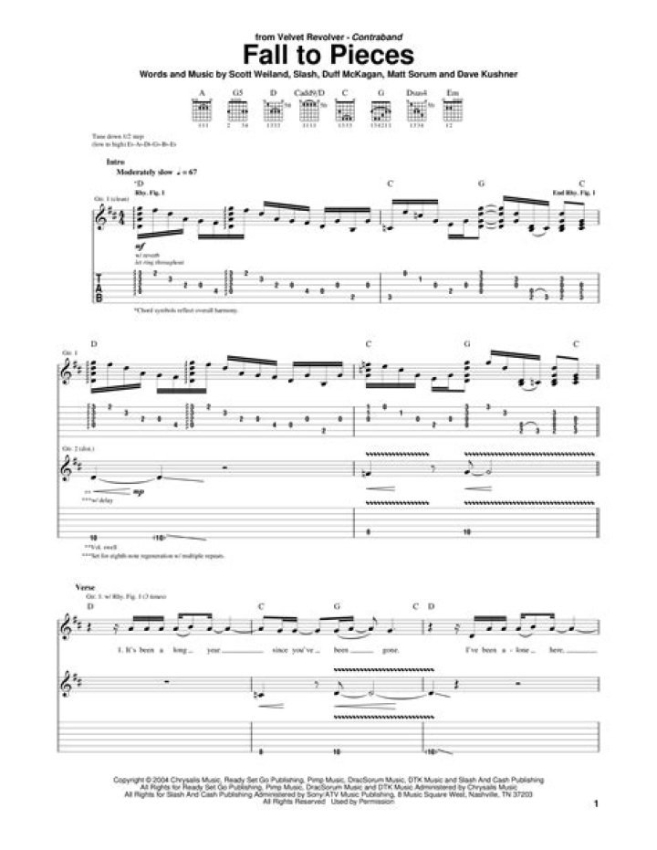 “Fall to Pieces” by Velvet Revolver
