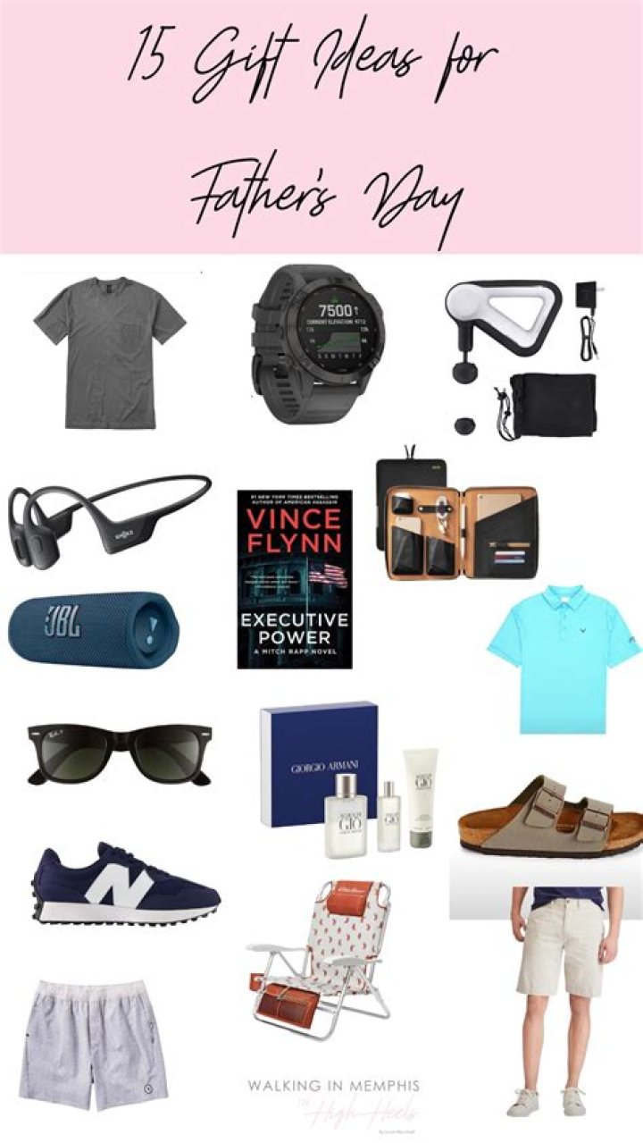 Father's Day Gift Ideas That Will Spruce Up Dad's Style