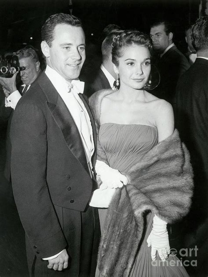 Felicia Farr and Jack Lemmon
