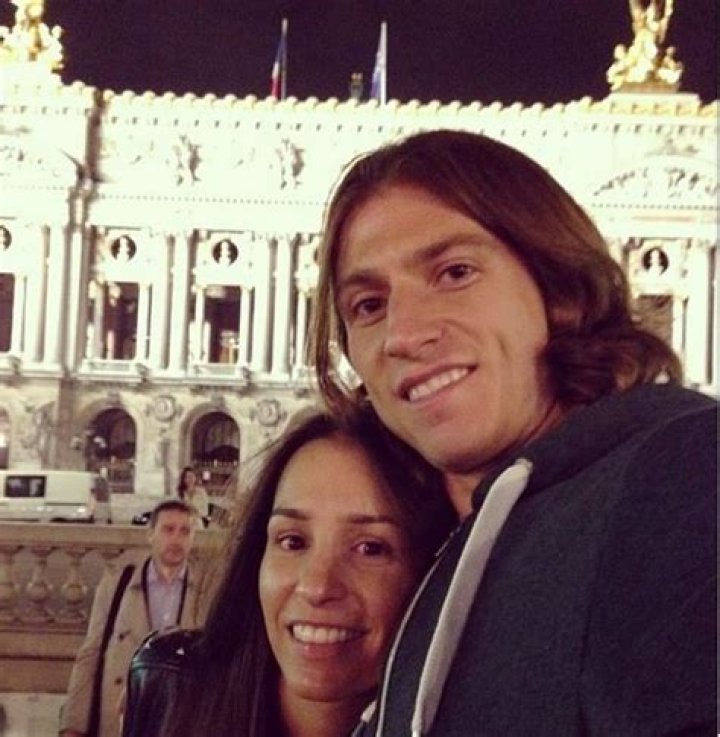 Filipe Luís Kasmirski and Patricia Kasmirski