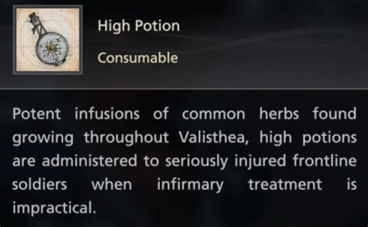 Final Fantasy 16 Upgrade Potion Potency, Buff Consumables