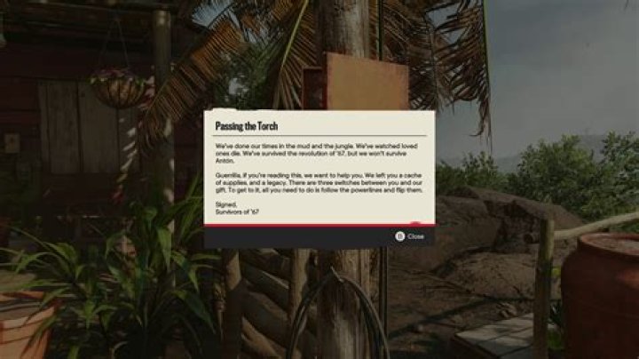 Find Three Switches Far Cry 6 - Reach The Stash