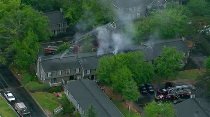 Fire in Norcross on Hillandale Drive