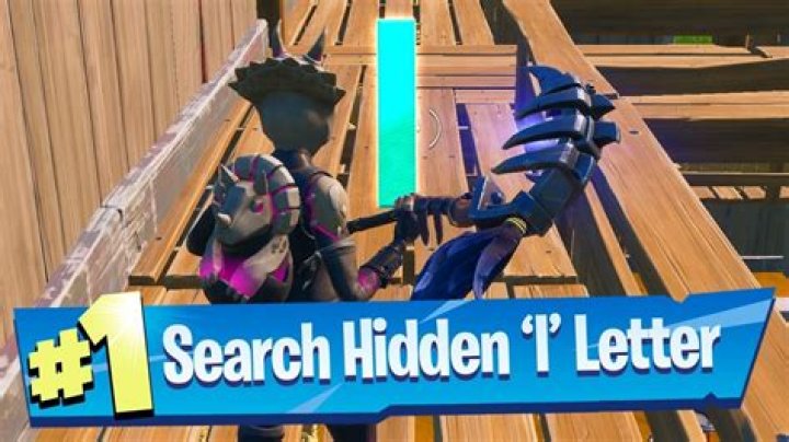 Fortnite: How to find the hidden 'I' in Hide and Seek Loading Screen