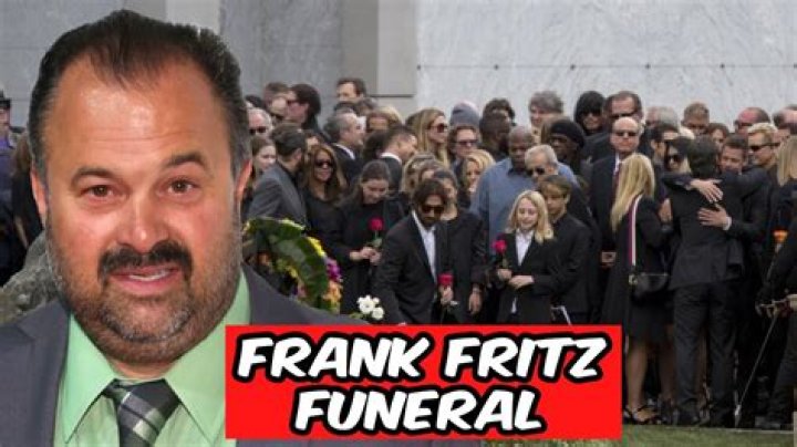 Frank Fritz Funeral: A Tribute To A Beloved Television Personality.