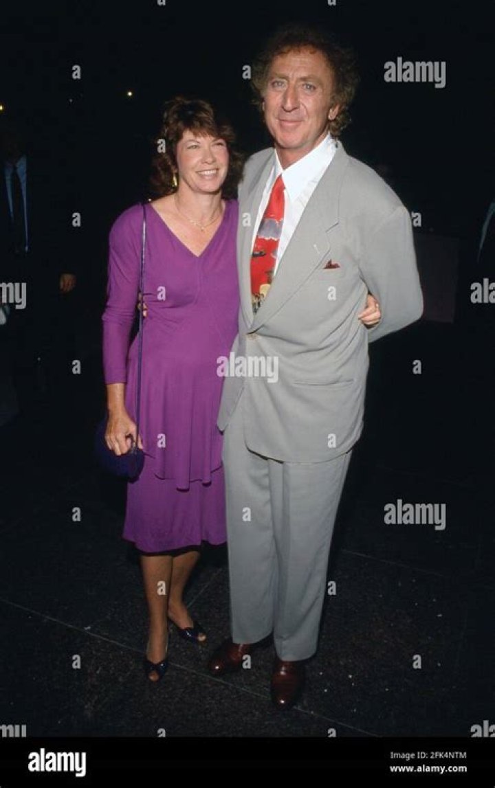 Gene Wilder and Karen Boyer