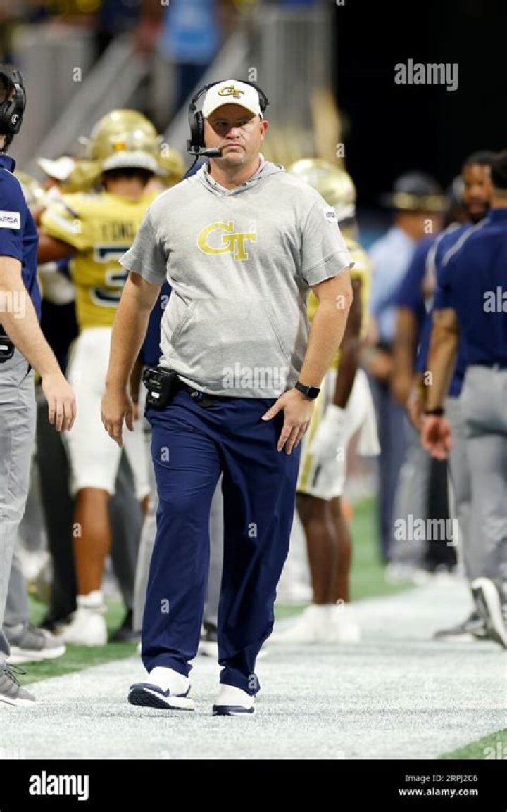Georgia Tech Yellow Jackets Head Coach Brent Key