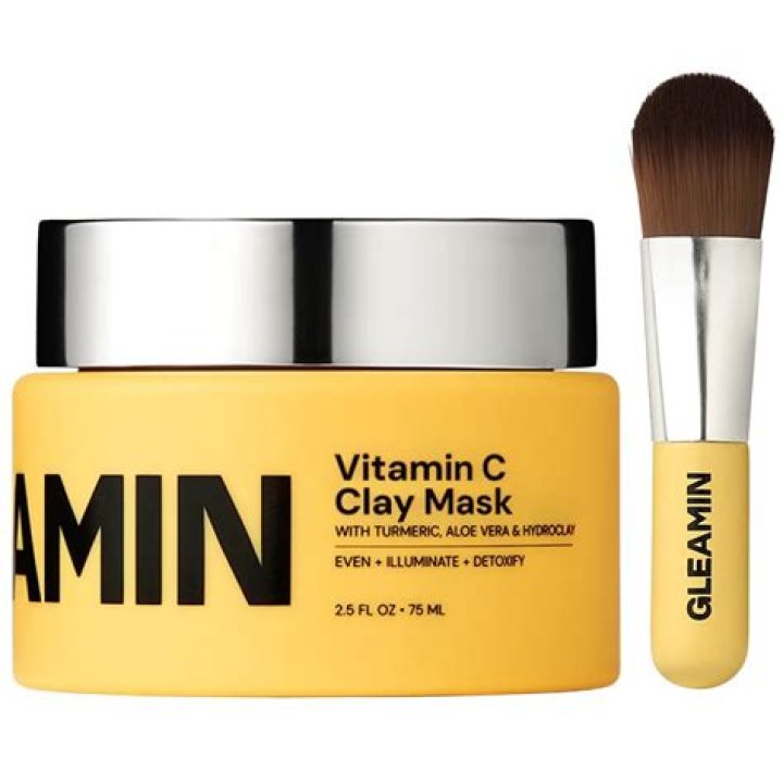 Gleamin Vitamin C Clay Mask Is So Popular, It's Sold Out 14 Times