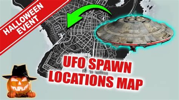 GTA Online UFO Location Today Map Halloween 2023