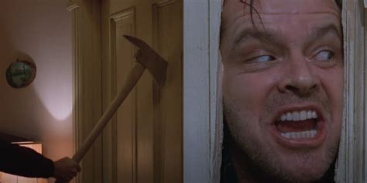 Guy With Axe And A Baby Open Door Video Original