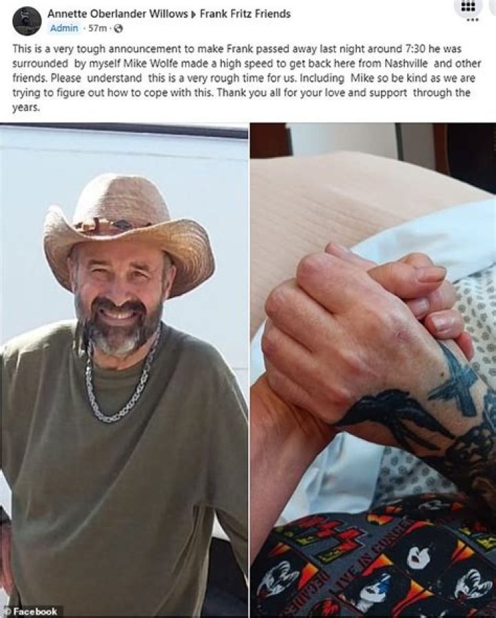 Has Frank Fritz Passed Away? Understanding The Truth Behind The Rumors