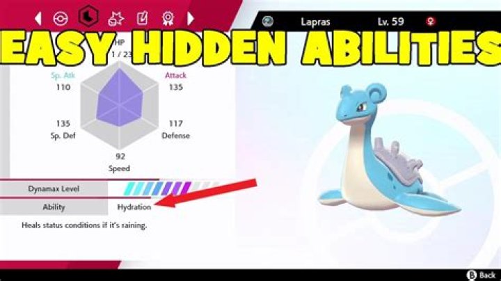 Hidden Abilities in Pokemon Sword and Shield