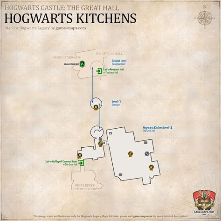 Hogwarts Legacy Kitchen Location