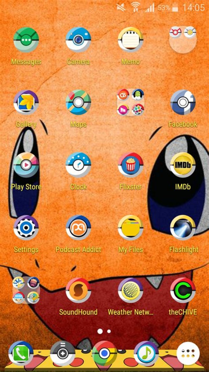Home screen layouts and how to theme them