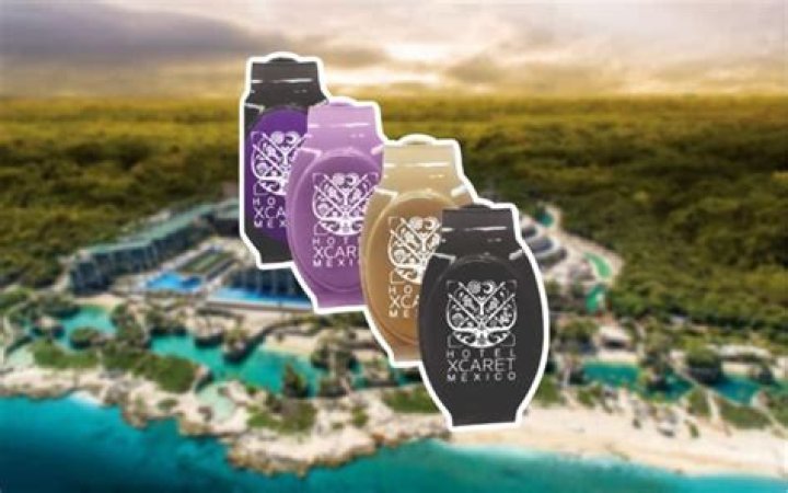 Hotel Xcaret Mexico Bracelet System - Color Codes Explained