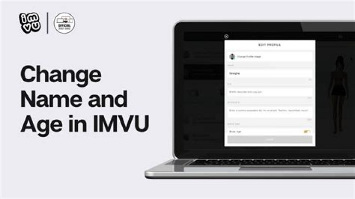How can I change my name on IMVU for free?