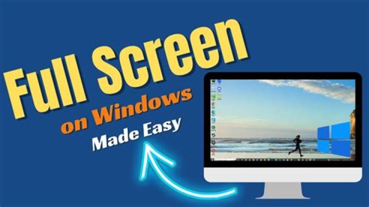 How do I fullscreen in windowed mode?