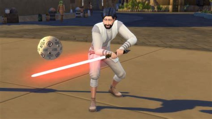 How do I get a lightsaber in Sims 4?