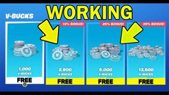 How do I get free V Bucks 2020?