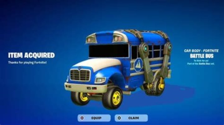 How do I get to the battle bus in fortnite?