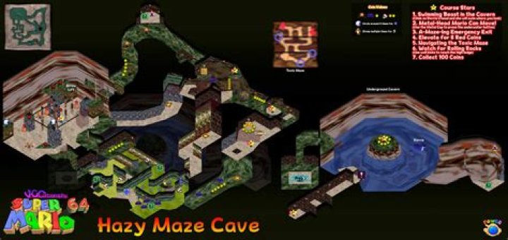 How do you beat the Hazy Maze Cave?