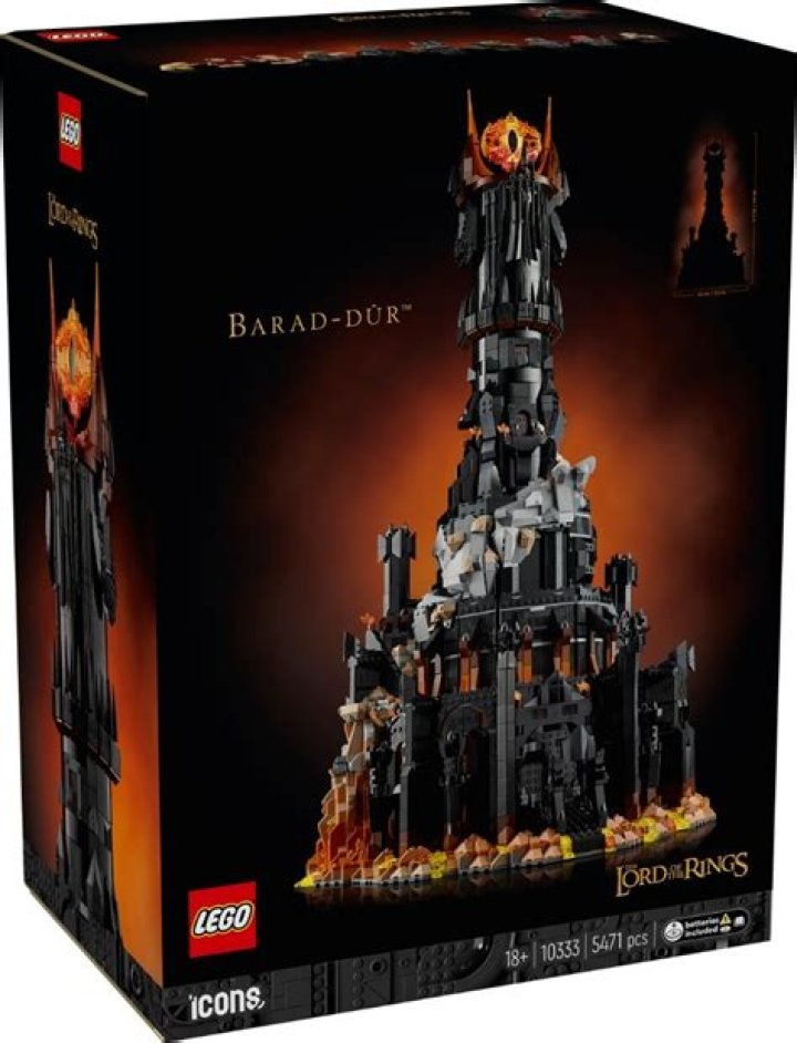 How do you get big Sauron in Lego Lord of the Rings?