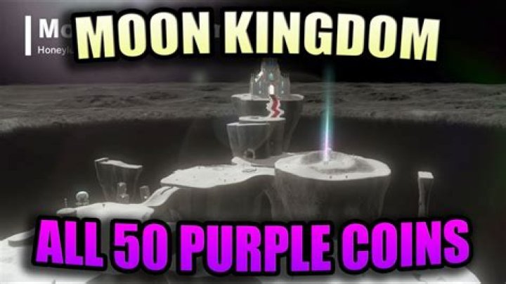 How do you get purple coins in Moon Kingdom?