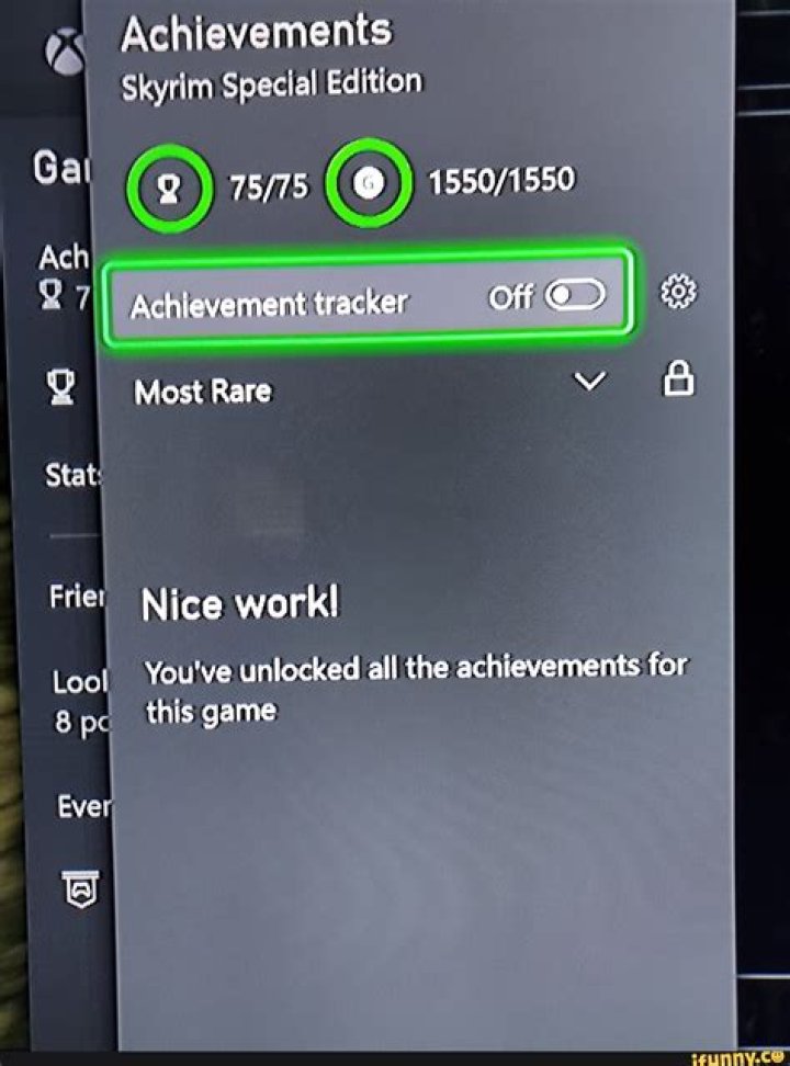 How do you get rid of nice work you’ve unlocked all achievements?