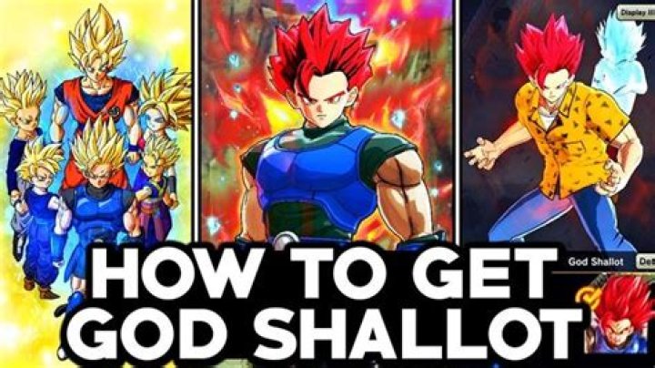 How do you get shallot Super Saiyan God?