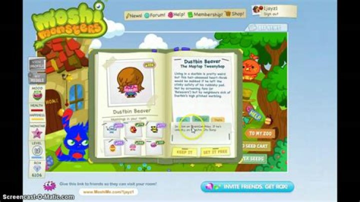 How do you increase your health on Moshi Monsters?
