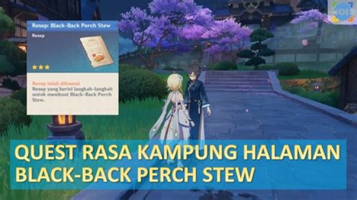 How do you make black-back perch stew Genshin impact?