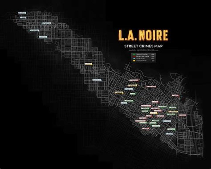 How do you trigger street crimes in LA Noire?