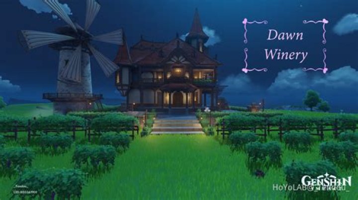 How do you unlock dawn winery Genshin Impact?