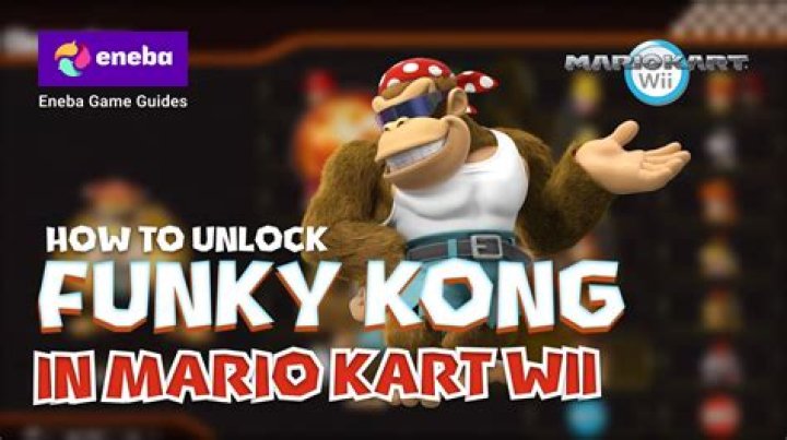 How do you unlock Funky Kong?