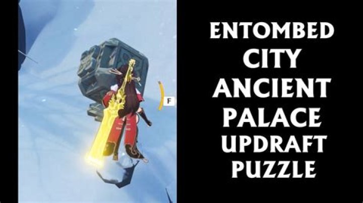 How do you unlock the puzzle in entombed city ancient palace?