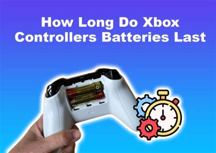 How long does an Xbox controller last on low battery?