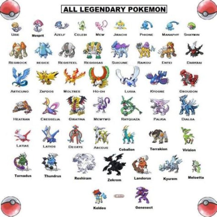 How many Legendaries are in Pokemon Platinum?