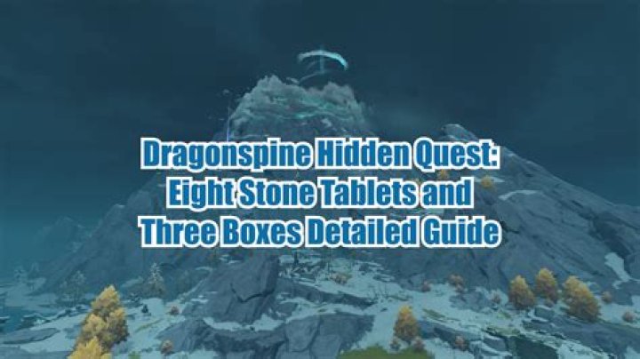 How many stone tablets are in Dragonspine?