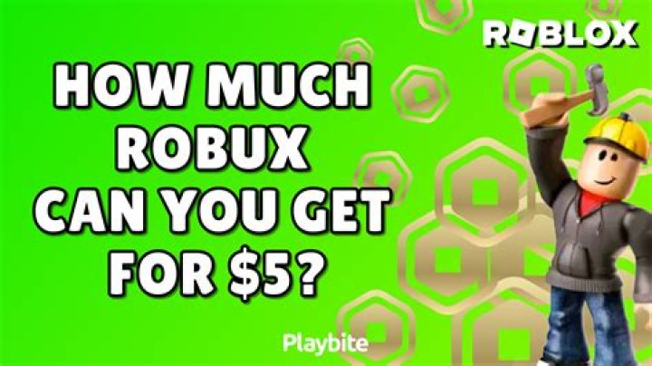 How much is a 1000 Robux?