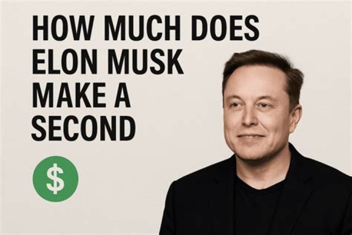 How Much Money Does Elon Musk Get A Second