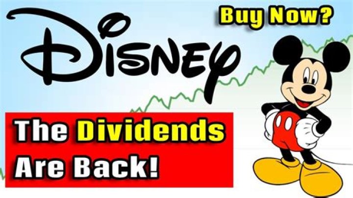 How often does Disney stock pay dividends?