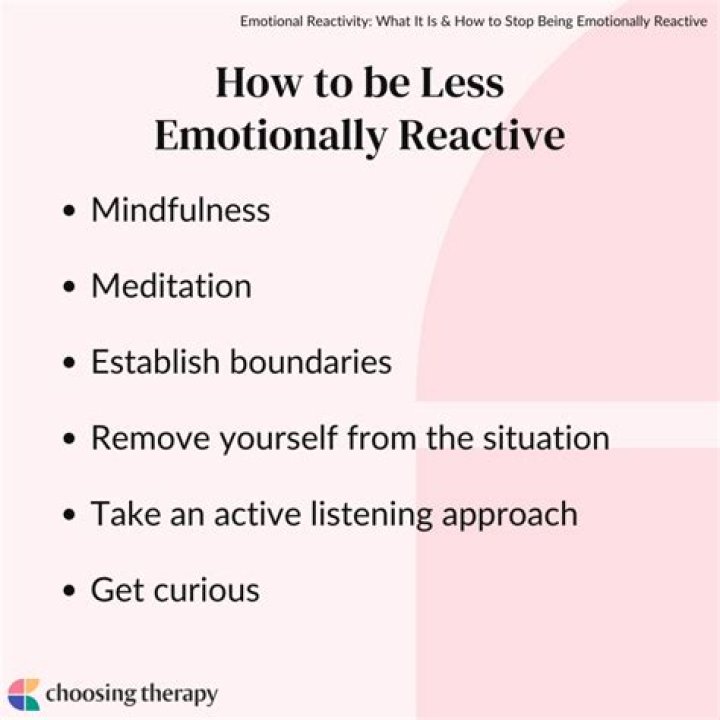 How To Be Less Emotionally Reactive During Arguments