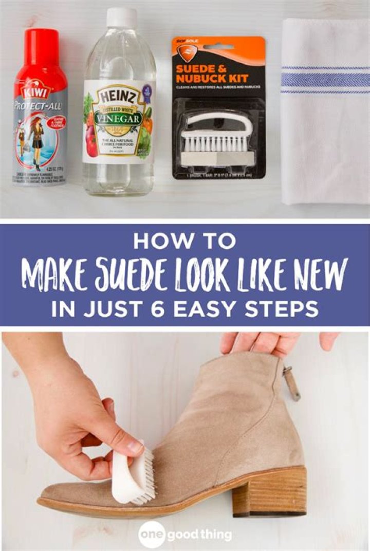 How to Clean Suede Boots