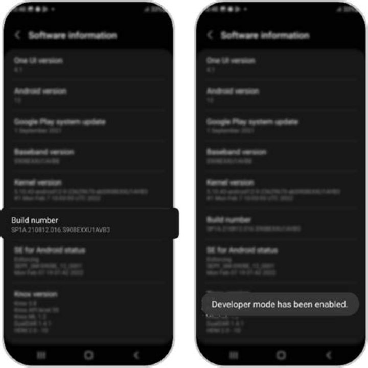 How to enable Developer Mode on the Samsung Galaxy S7