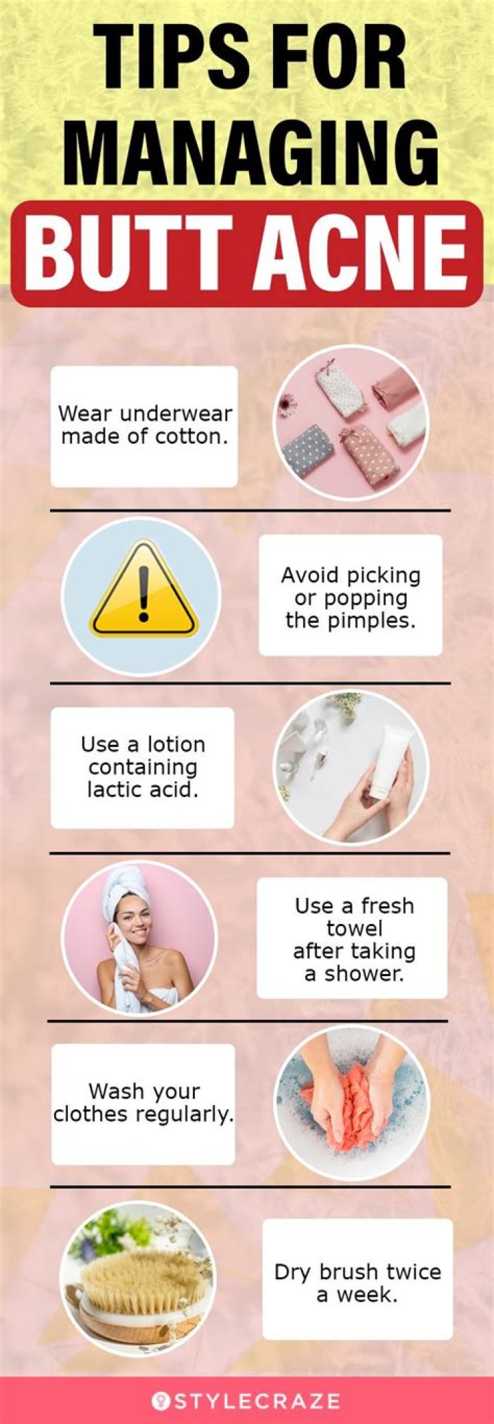 How To Get Rid Of Butt Acne Fast: 10 Remedies