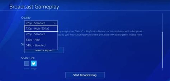 How to get the best streaming quality from your PlayStation 4